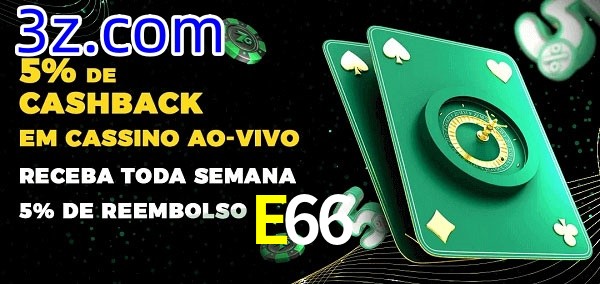 Promoções do cassino ao Vivo E66